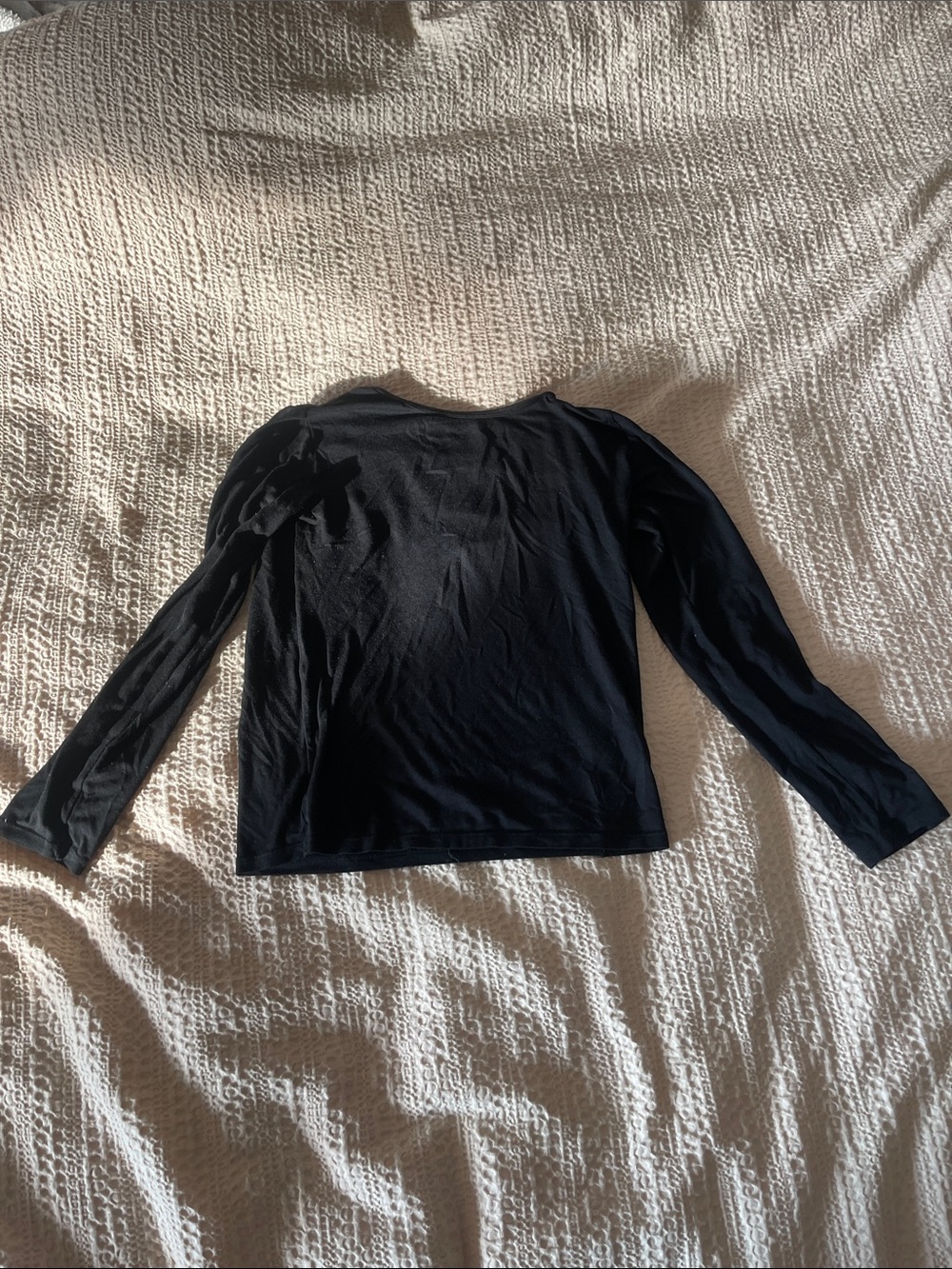 32 Degrees Black Long-Sleeve Kids Tee